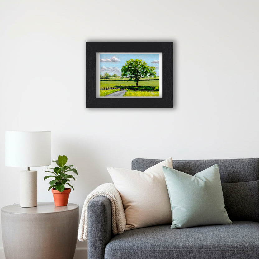 Tree and Country Road - Giclée Art Print