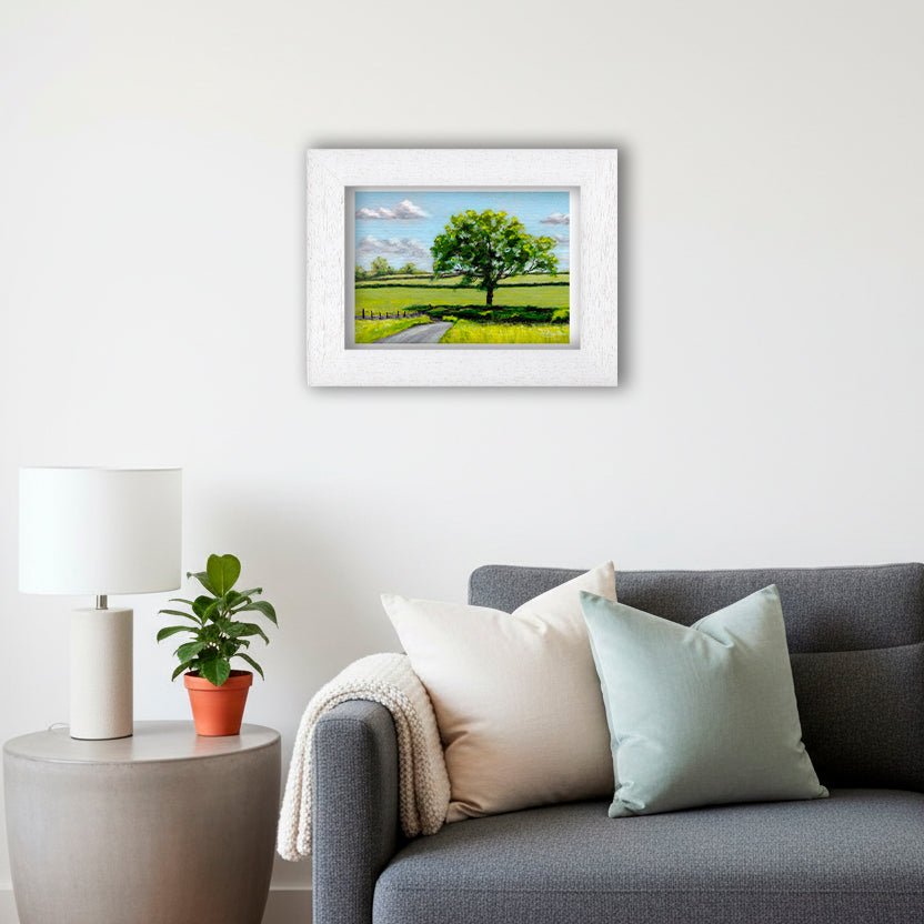 Tree and Country Road - Giclée Art Print