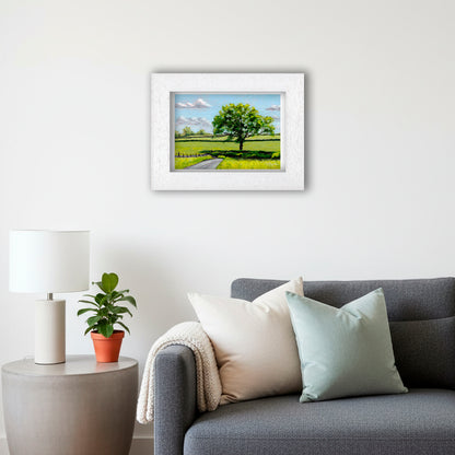 Tree and Country Road - Giclée Art Print