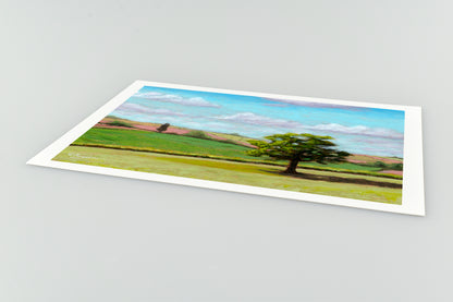 Tree in Field - Giclée Art Print