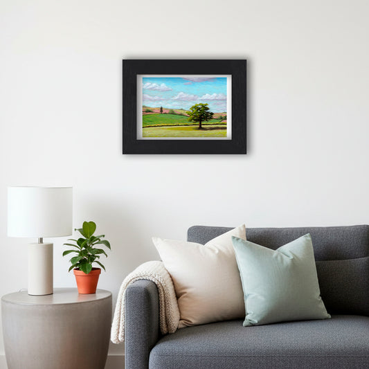 Tree in Field - Giclée Art Print