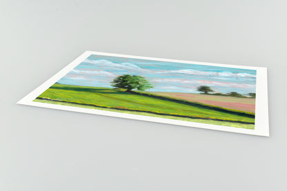 Hilltop Tree - Giclée Art Print