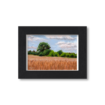 Countryside Wheat Field - Giclée Art Print