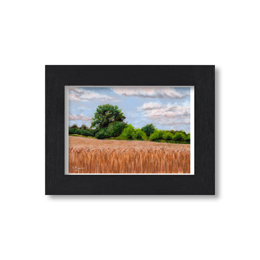 Countryside Wheat Field - Giclée Art Print