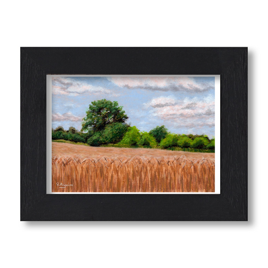Countryside Wheat Field - Giclée Art Print