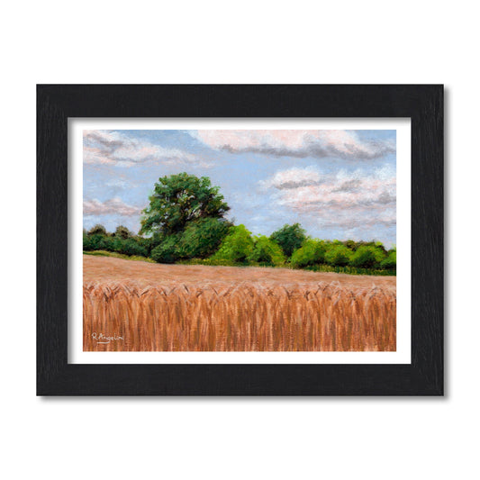 Countryside Wheat Field - Giclée Art Print