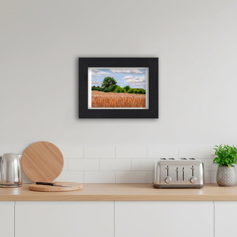 Countryside Wheat Field - Giclée Art Print