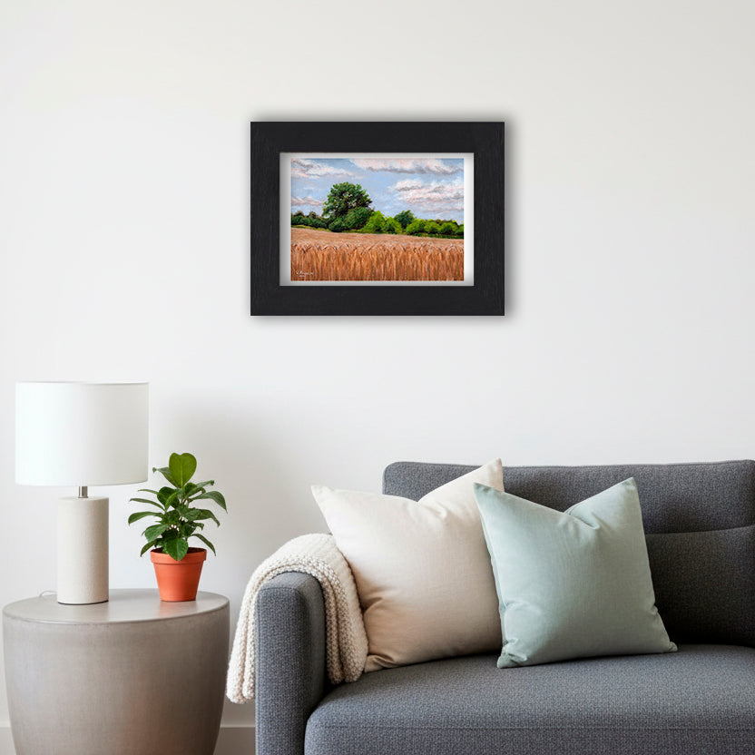 Countryside Wheat Field - Giclée Art Print
