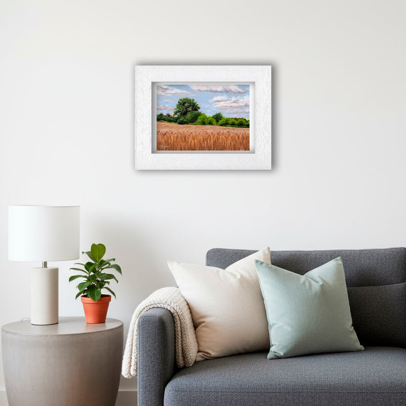 Countryside Wheat Field - Giclée Art Print