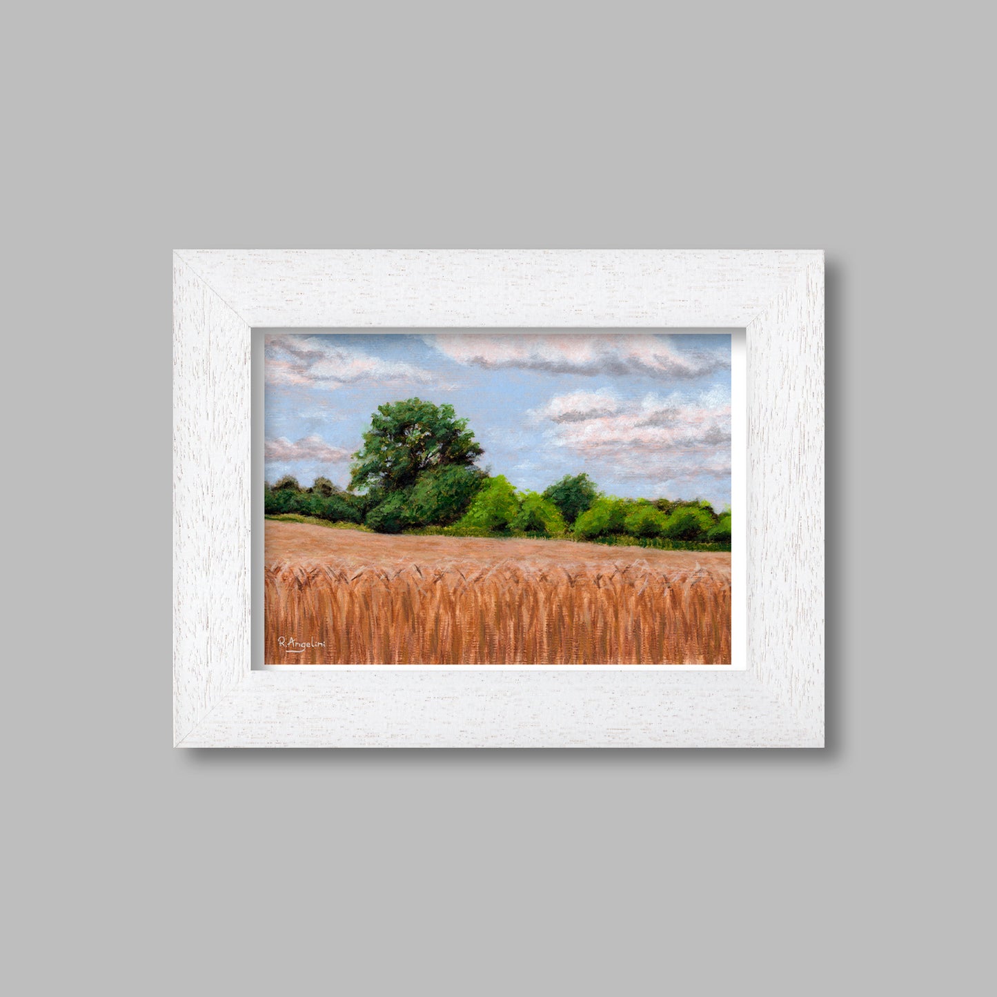 Countryside Wheat Field - Giclée Art Print