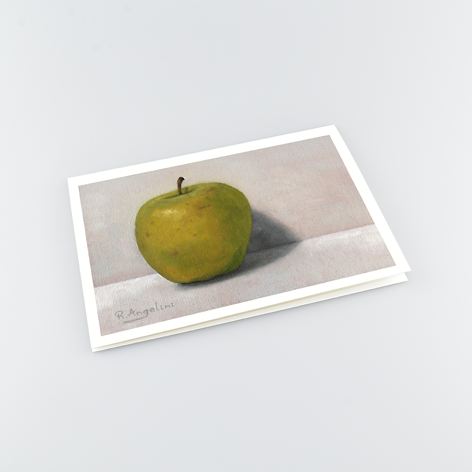 Green Apple - A5 Greetings Cards