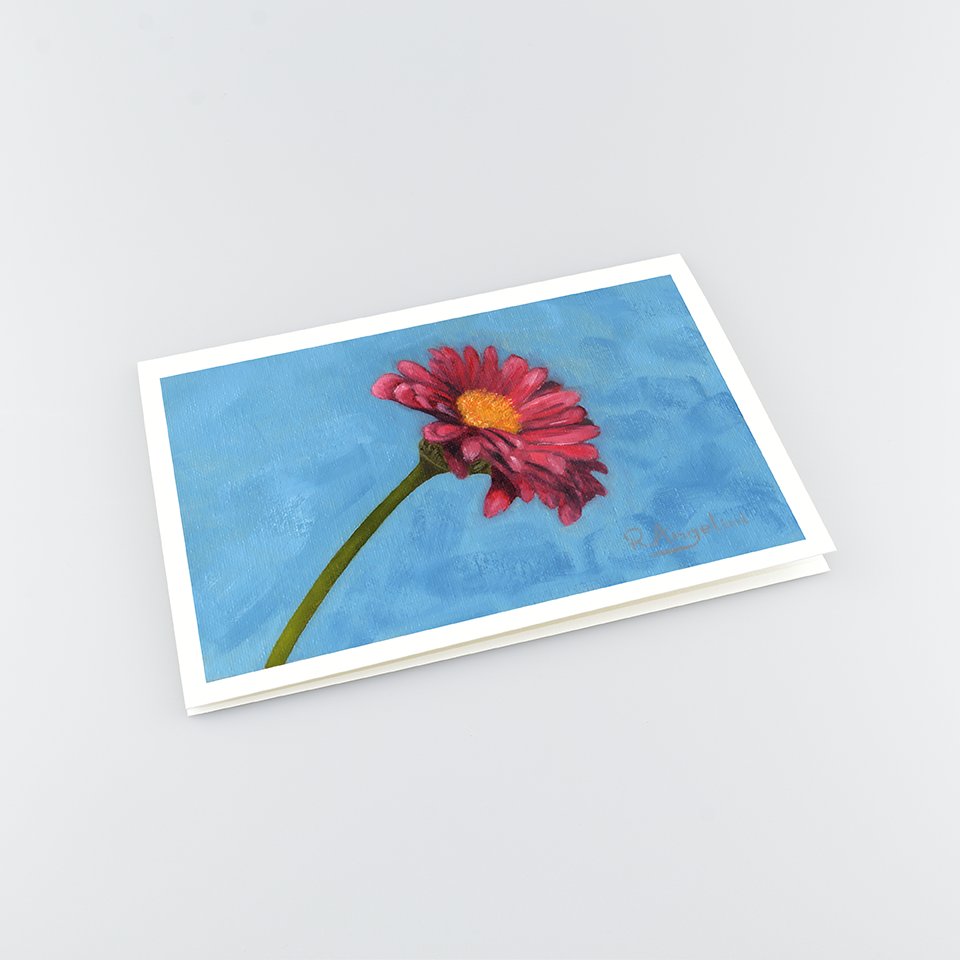 Pink Daisy - A5 Greetings Cards