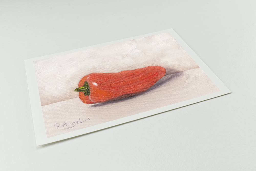 'Orange Sweet Pepper' - Giclee Print - Open Edition