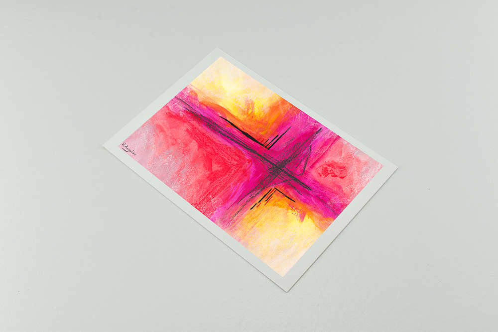 'Cruciform Abstract Study 2' - Giclee Print - Open Edition