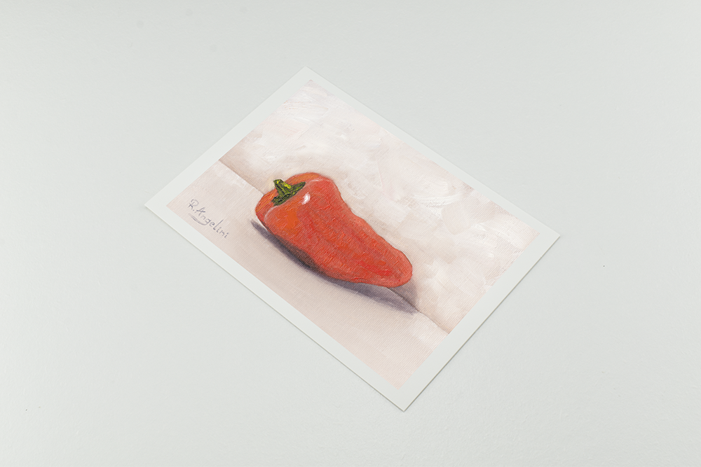 'Orange Sweet Pepper' - Giclee Print - Open Edition