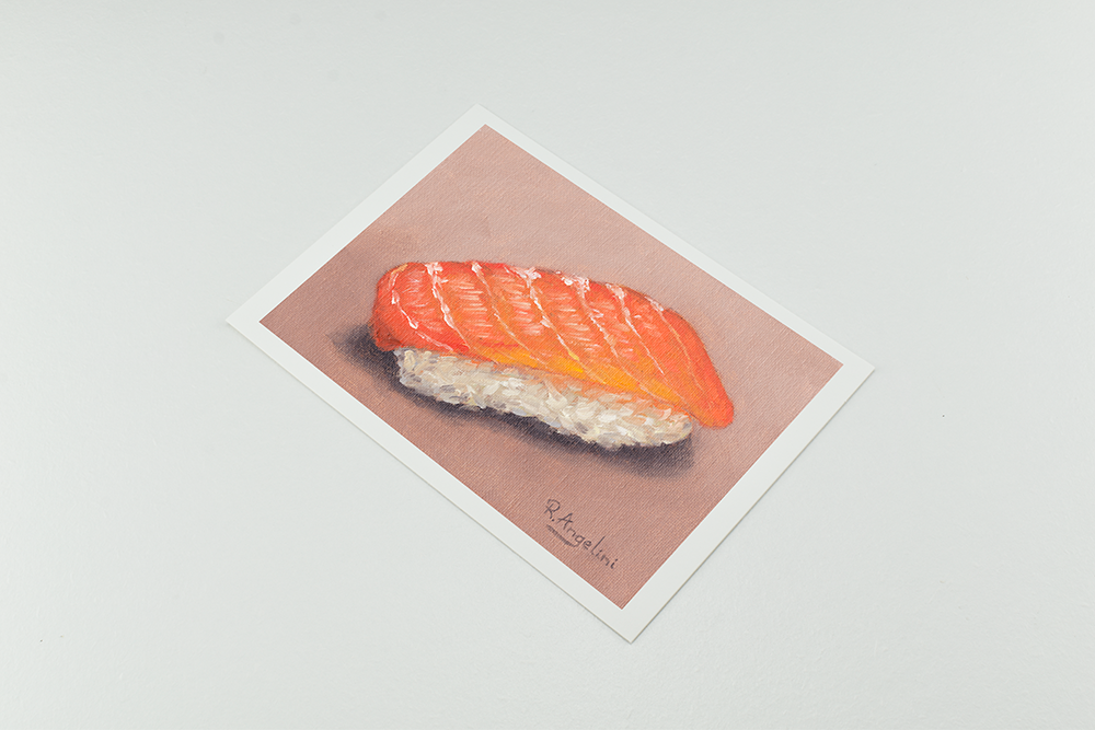 'Salmon Sushi' - Giclee Print - Open Edition