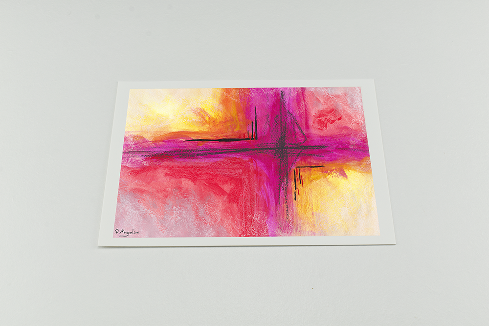 'Cruciform Abstract Study 2' - Giclee Print - Open Edition