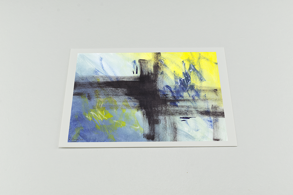 'Cruciform Abstract Study 5' - Giclee Print - Open Edition