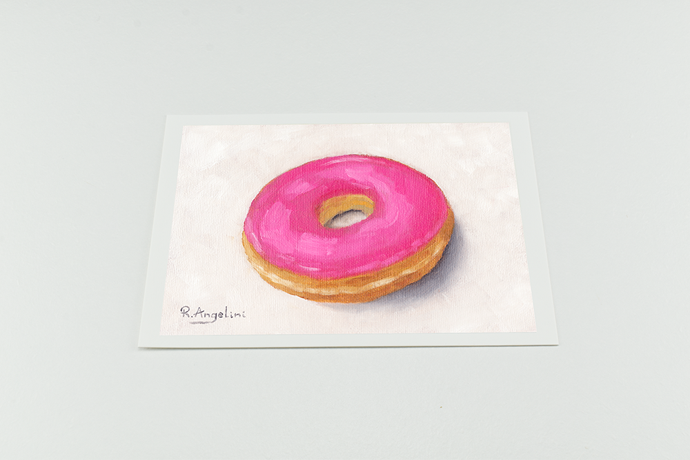 'Pink Donut' - Giclee Print - Open Edition