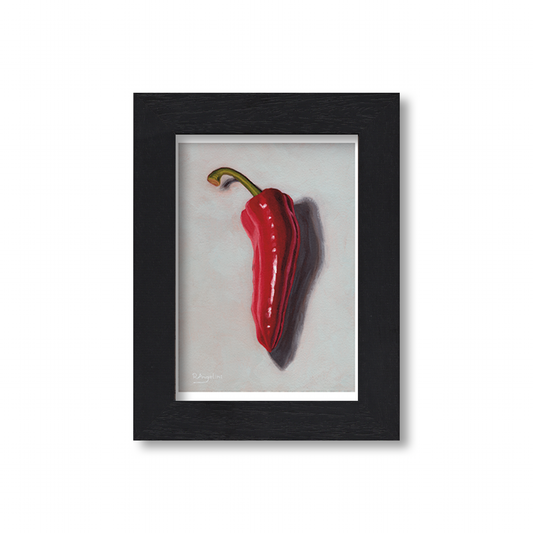 'Large Red Sweet Pepper' - Giclee Print - Open Edition