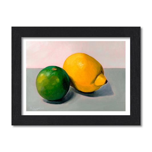 Lemon and Lime | Still Life Art Print
