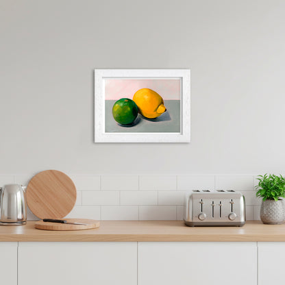 Lemon and Lime | Still Life Art Print