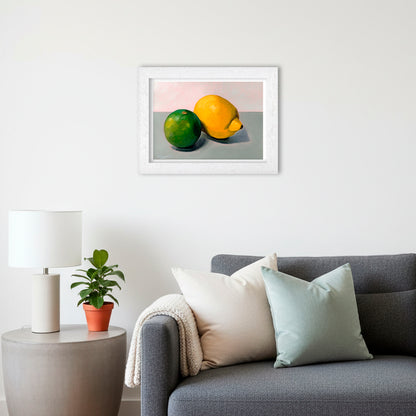 Lemon and Lime | Still Life Art Print