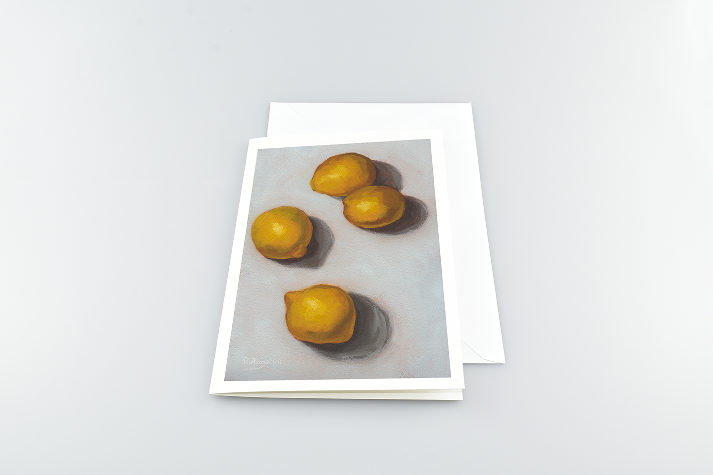 Lemons - A5 Greetings Cards with Envelope