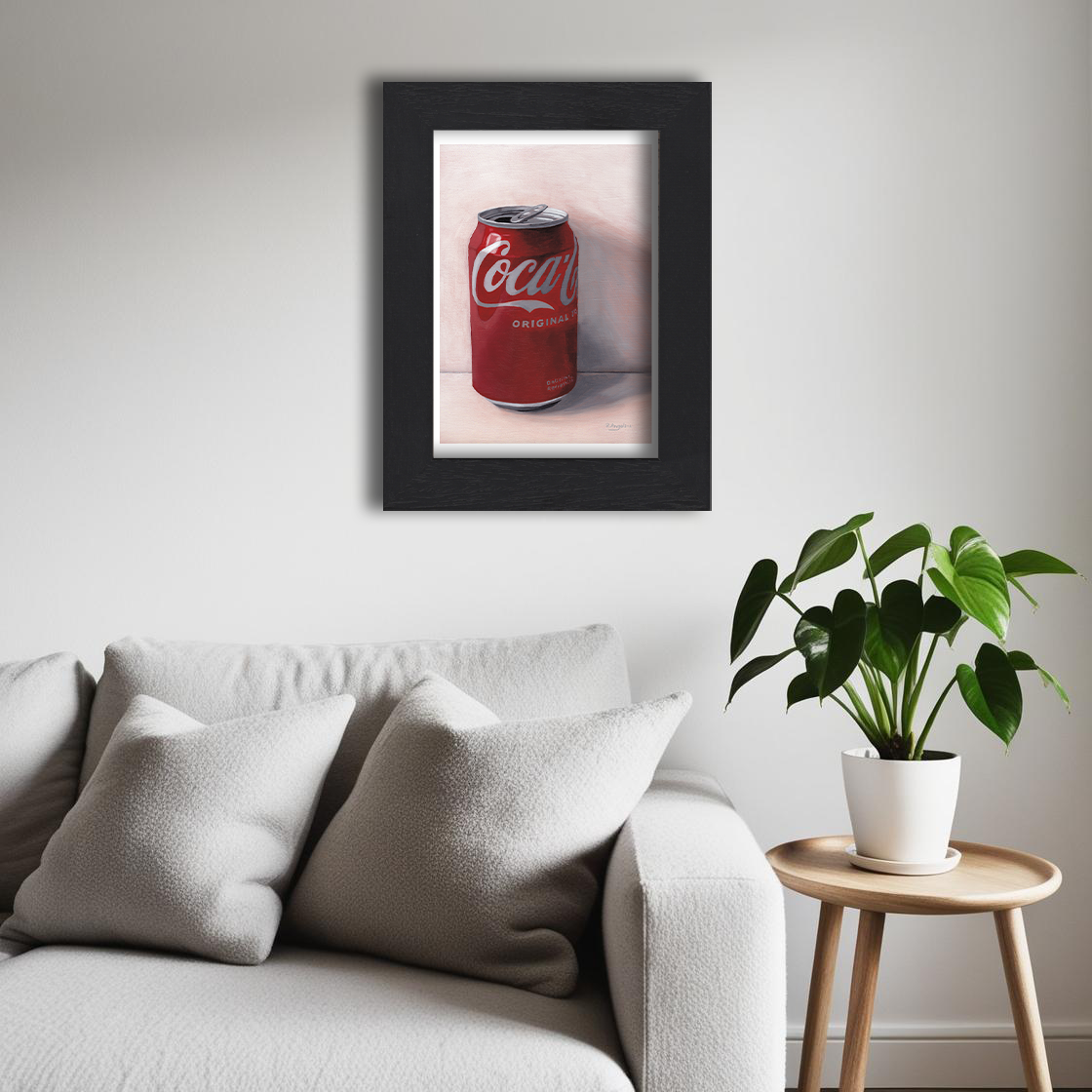 Can of Coca Cola - Giclee Art Print