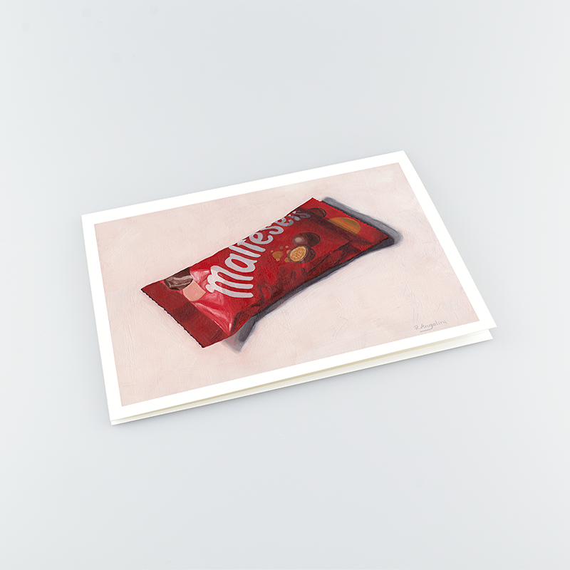 Maltesers - A5 Greetings Cards Top Down