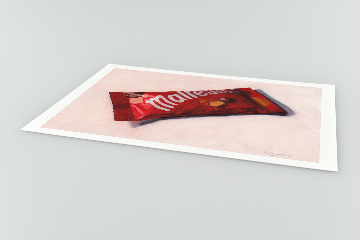 Maltesers Giclee Art Print Close Up