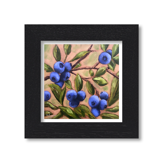 Blueberry Bush - Giclee Print - Open Edition