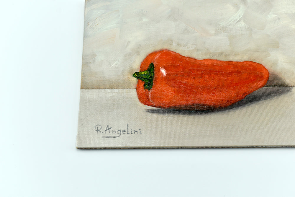 Orange Sweet Pepper - Original Artwork