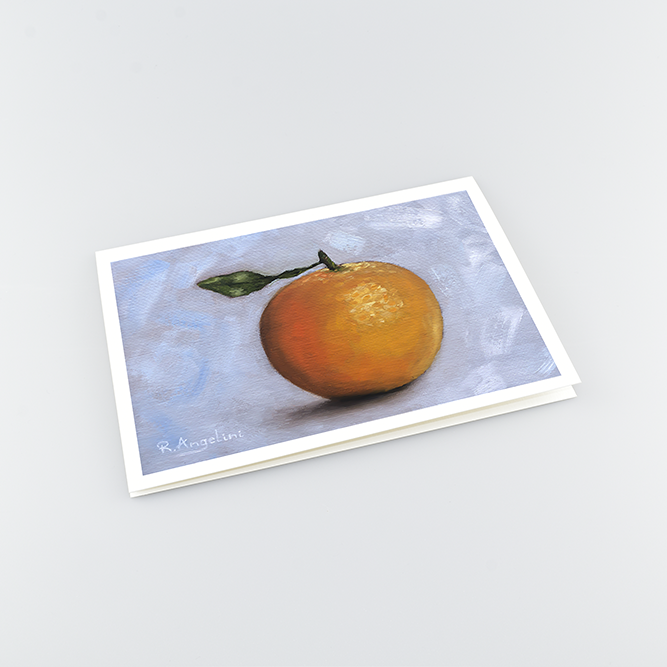 Orange - A5 Greetings Cards Top Down