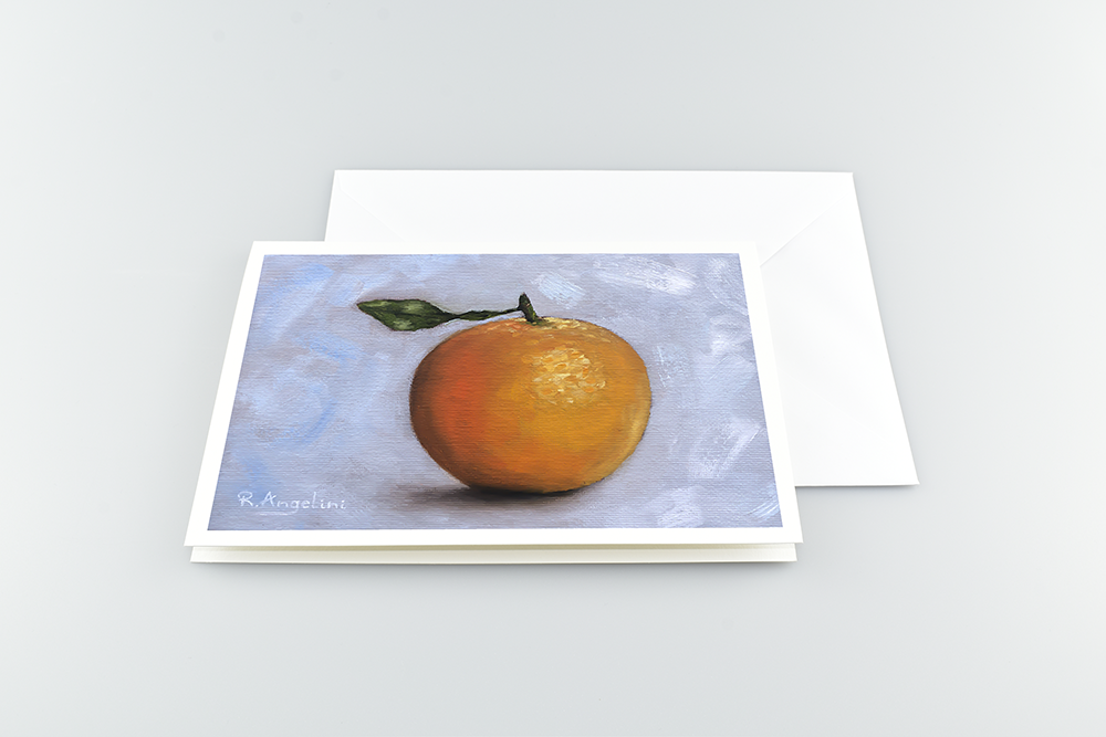 Orange - A5 Greetings Cards with Envelope