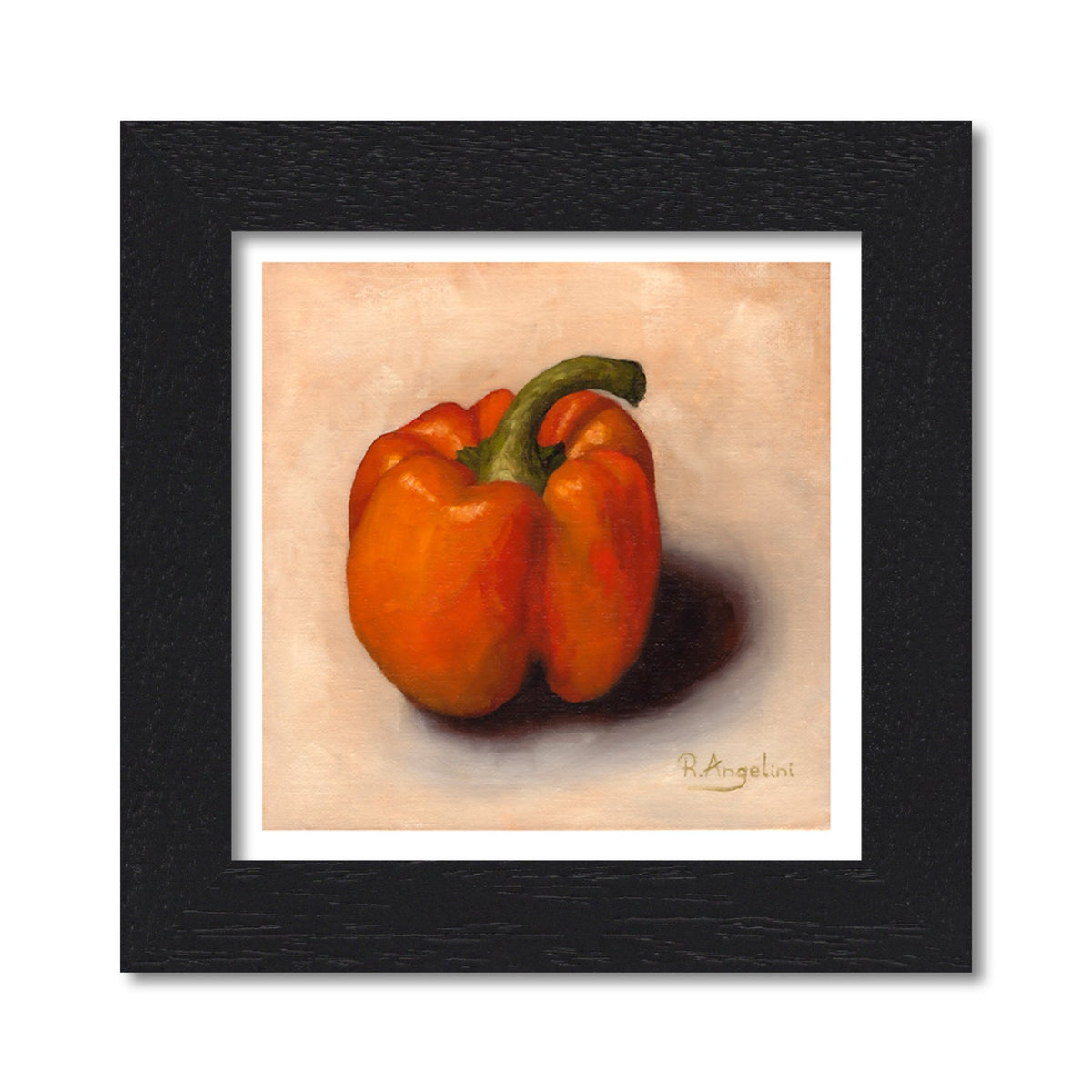 Orange Pepper | Still Life Art Print