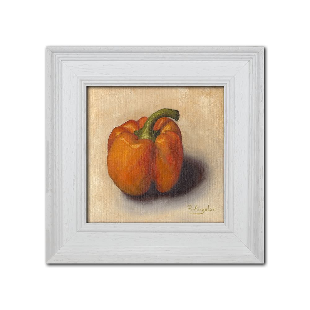 'Orange Pepper' - Original Oil Painting