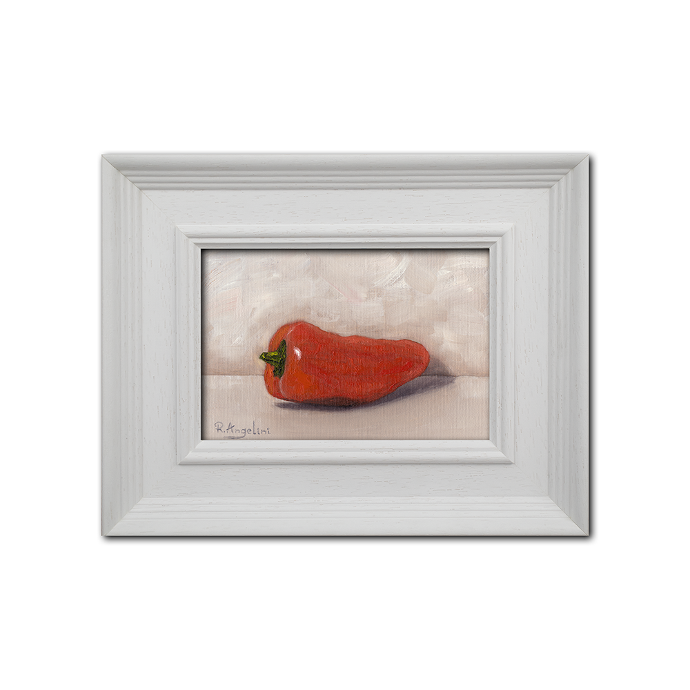 'Orange Sweet Pepper' - Original Oil Painting