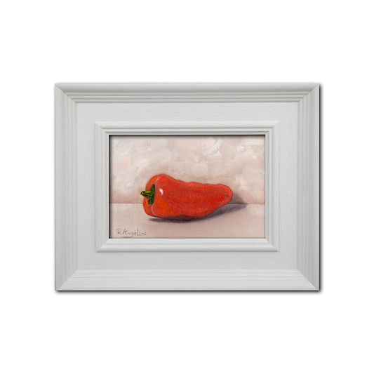 'Orange Sweet Pepper' - Original Oil Painting