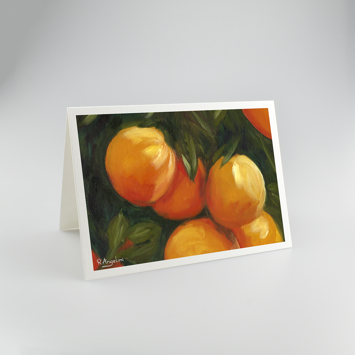 Orange Tree 2 - A5 Greetings Cards