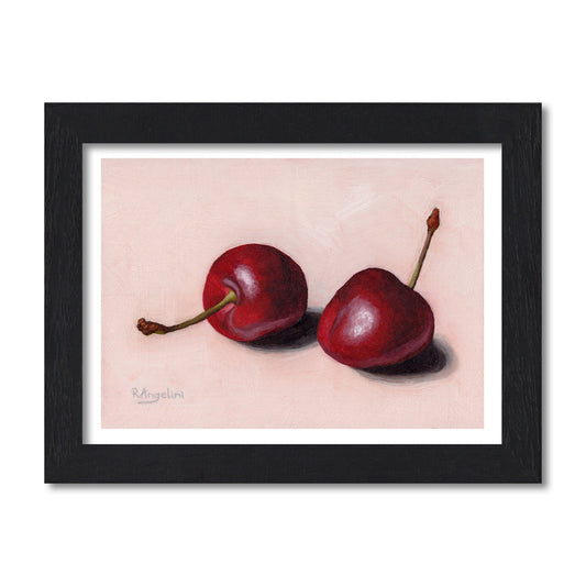 Pair of Cherries | Still Life Art Print