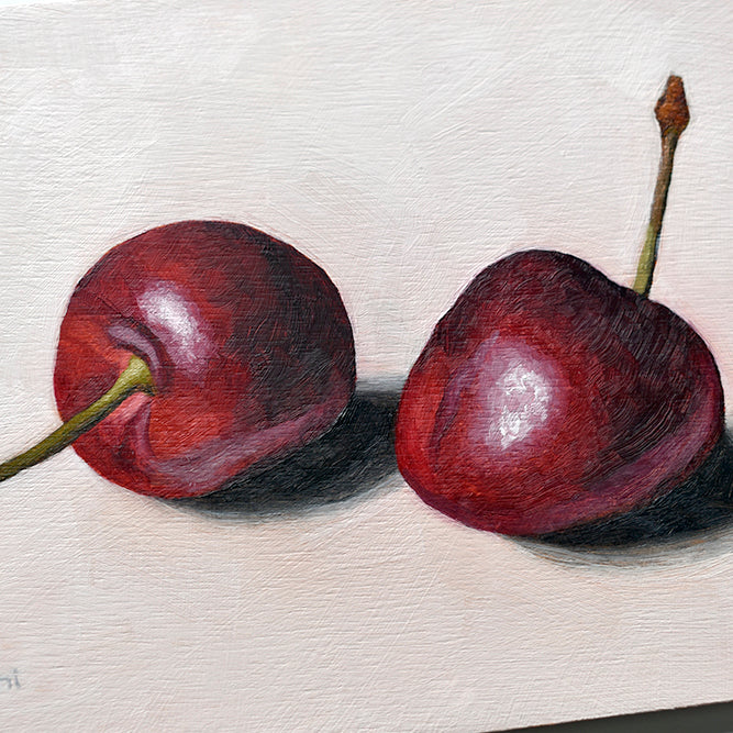 Pair of Cherries - Original Artwork