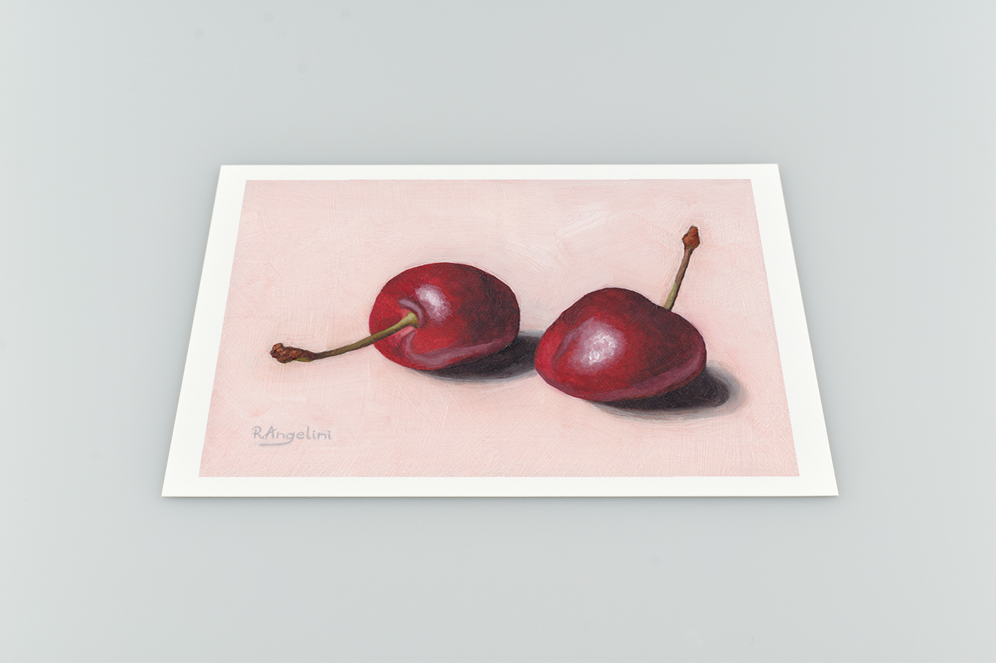 Pair of Cherries Giclee Art Print