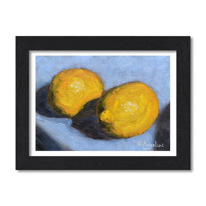 Pair of Lemons | Still Life Art Print