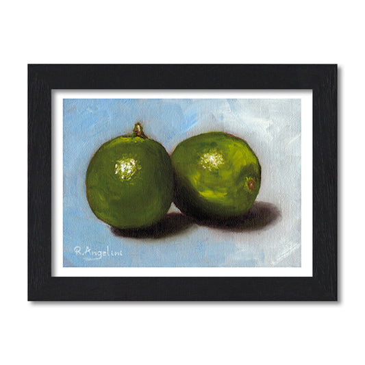 Pair of Limes | Still Life Art Print