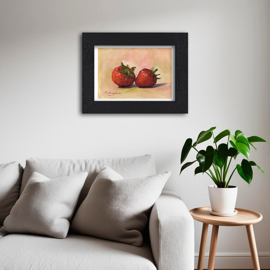 Pair of Strawberries - Giclee Print - Open Edition