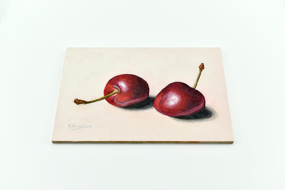 Pair of Cherries - Original Artwork