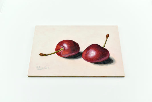 Pair of Cherries - Original Artwork