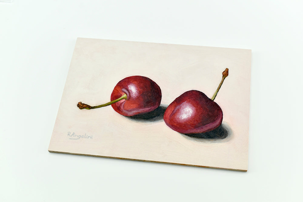 Pair of Cherries - Original Artwork
