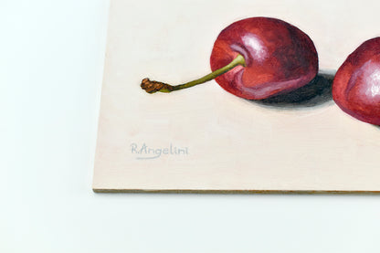 Pair of Cherries - Original Artwork